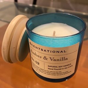 Scentsational - Amber & Vanilla Candle No.2